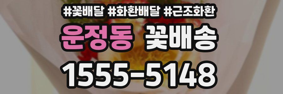 운정동 꽃배송