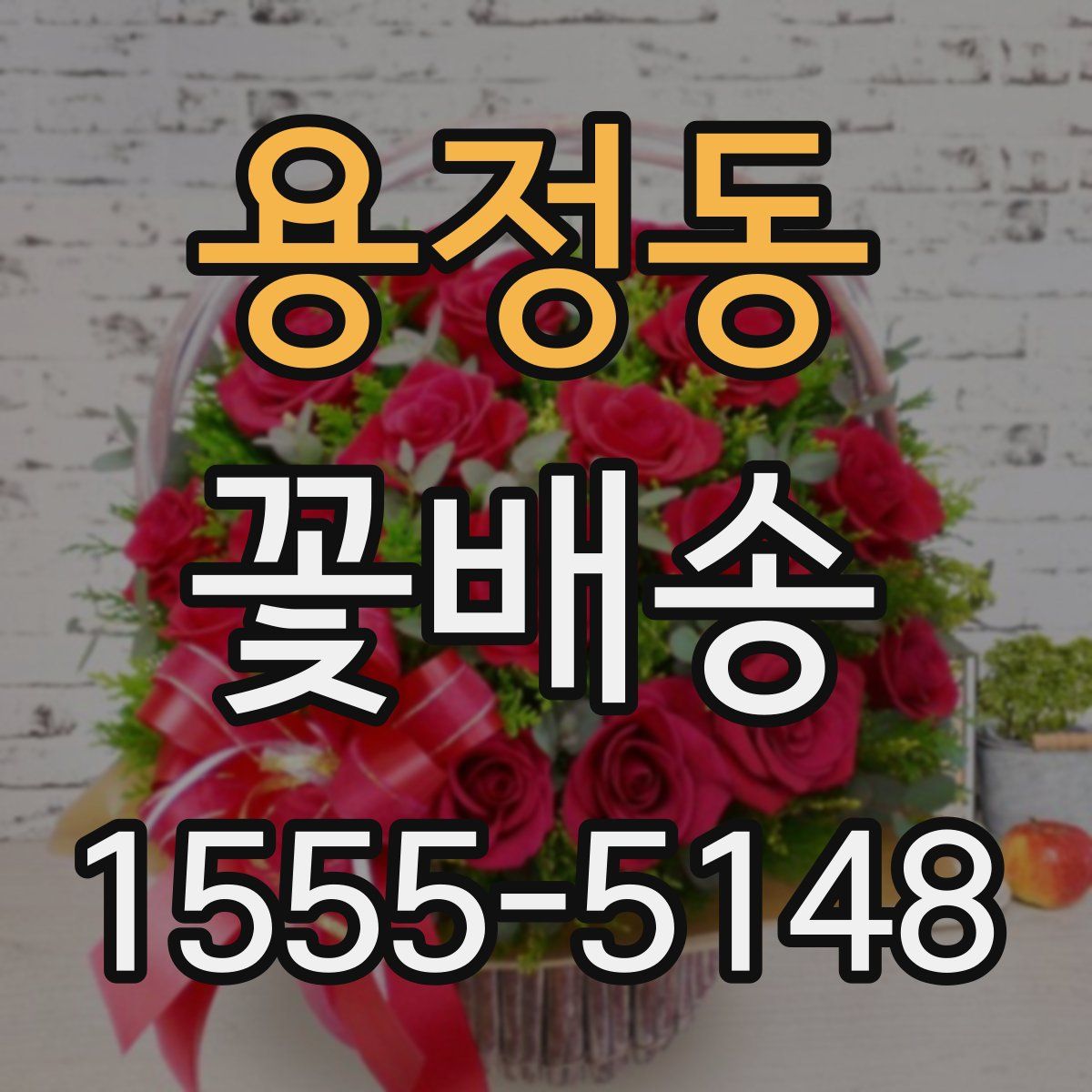 용정동 꽃배송