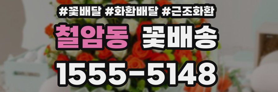 철암동 꽃배송