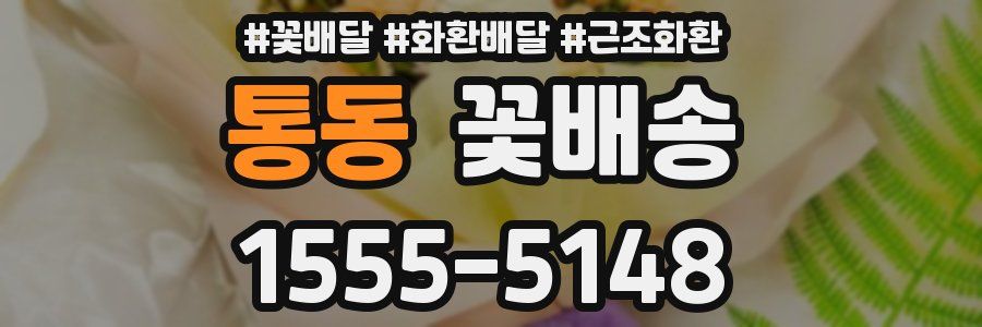 통동 꽃배송