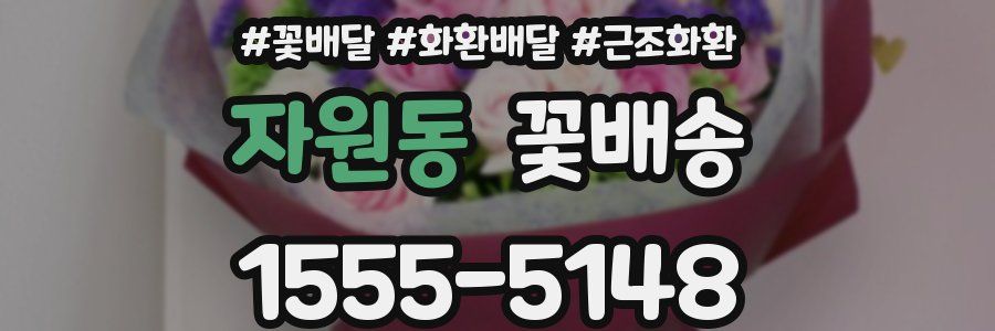 자원동 꽃배송