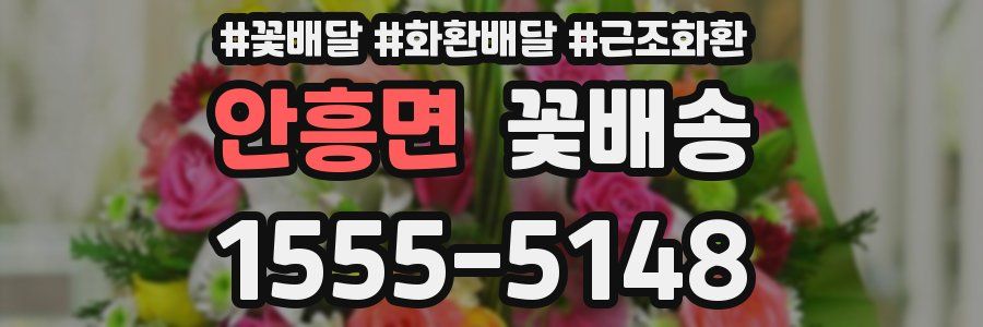 안흥면 꽃배송