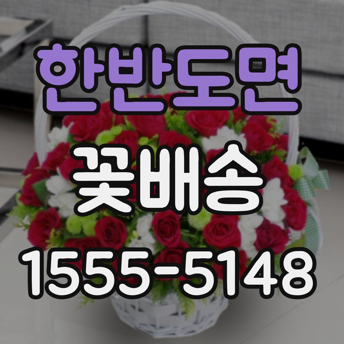 한반도면 꽃배송