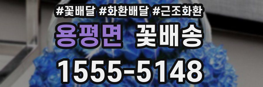 용평면 꽃배송