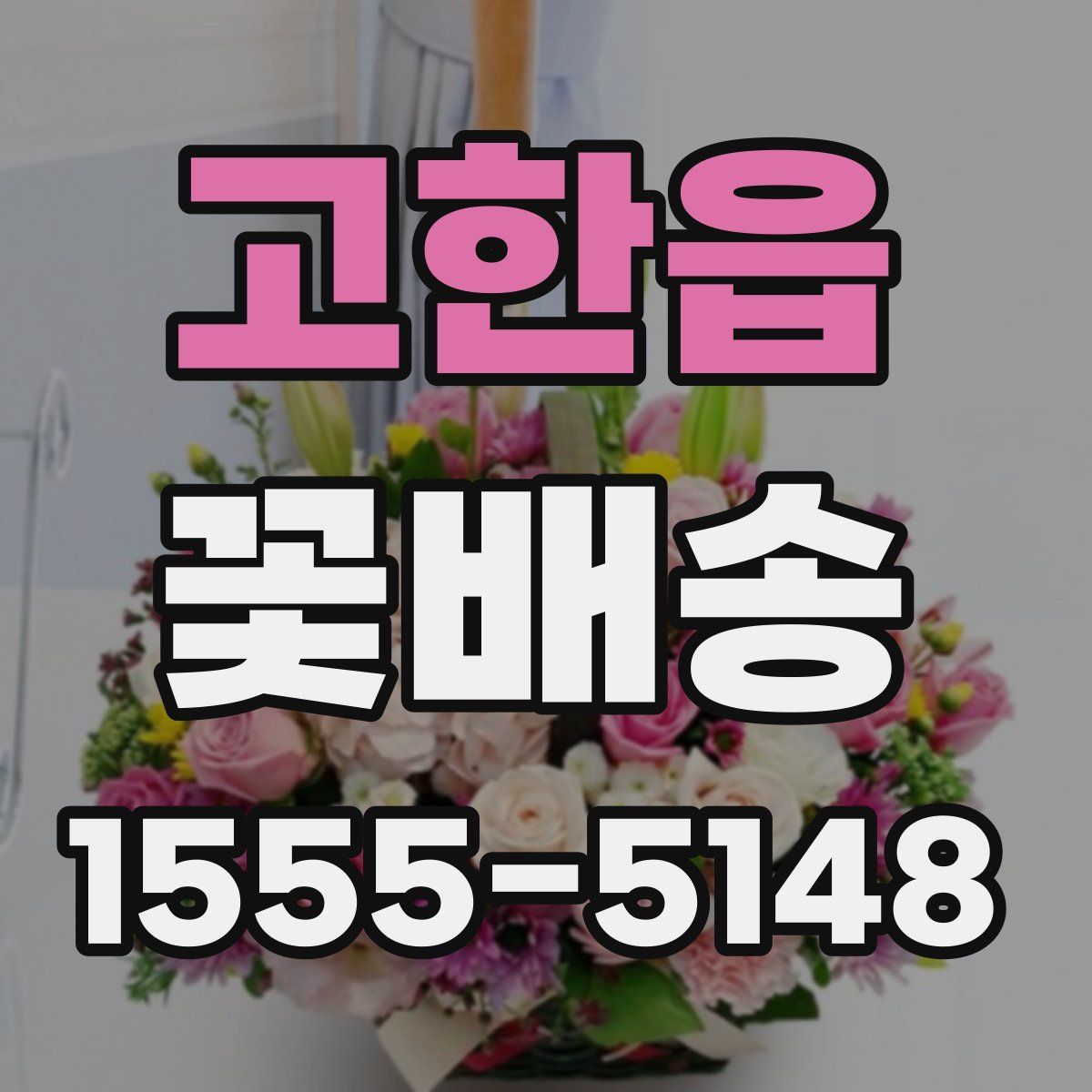 고한읍 꽃배송