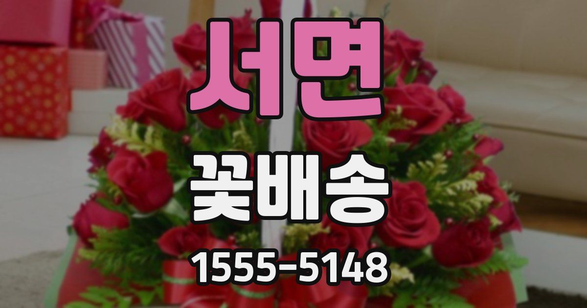 서면 꽃배송