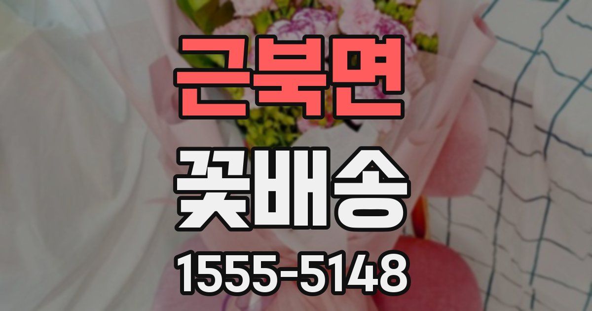 근북면 꽃배송