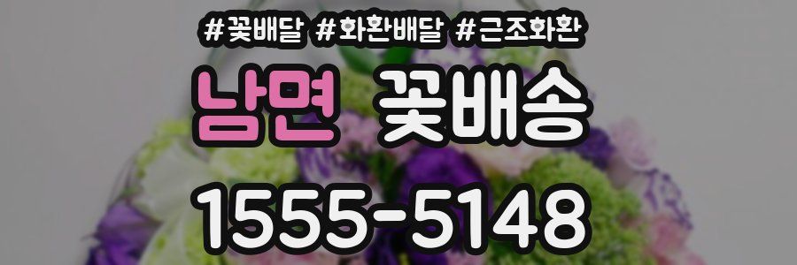 남면 꽃배송