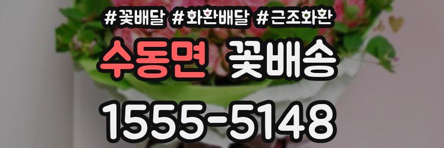 수동면 꽃배송