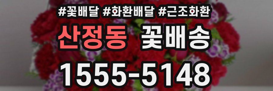 산정동 꽃배송