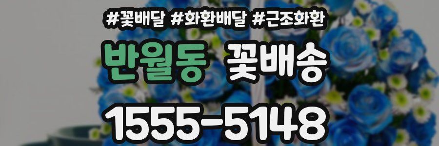 반월동 꽃배송