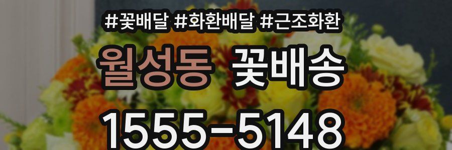 월성동 꽃배송