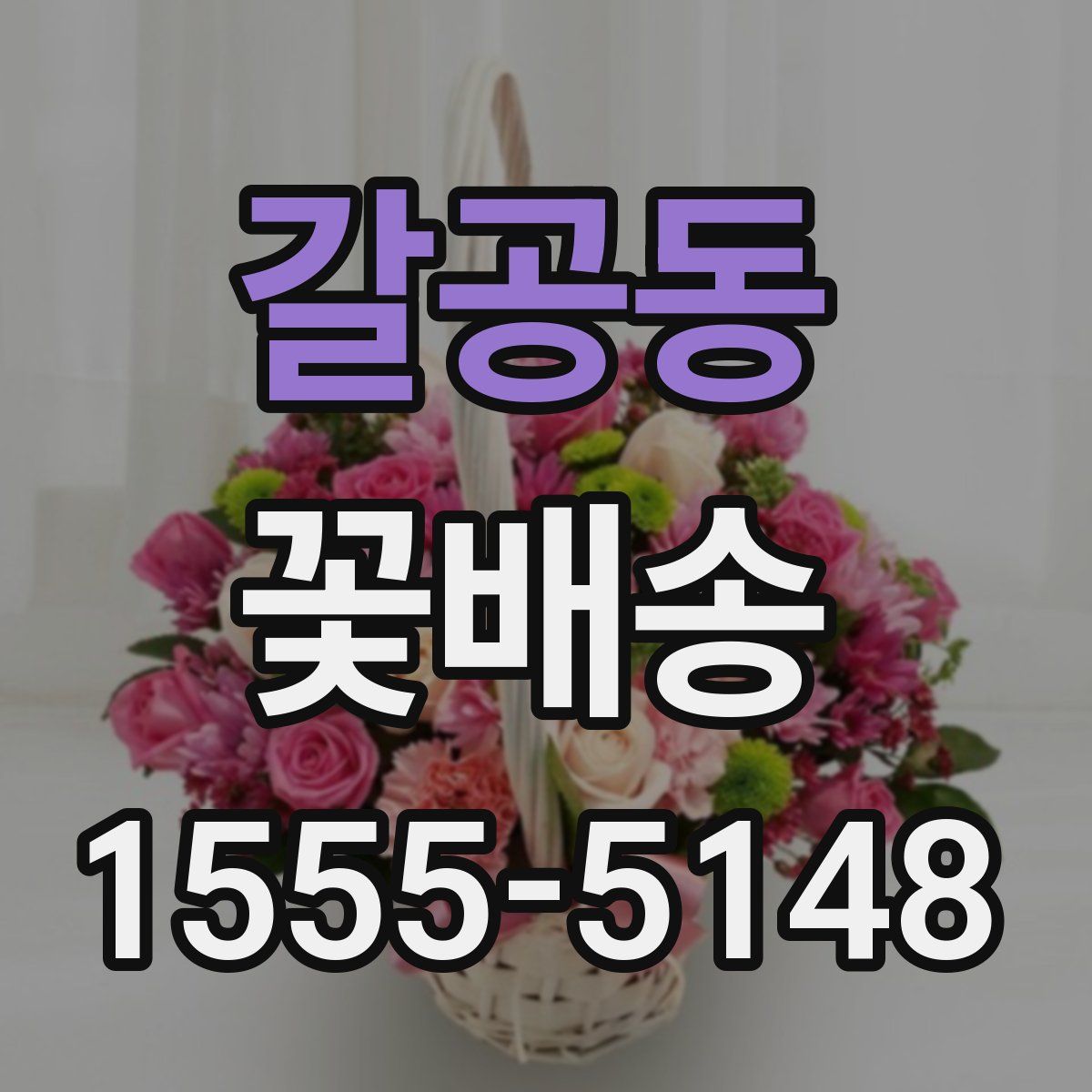 갈공동 꽃배송