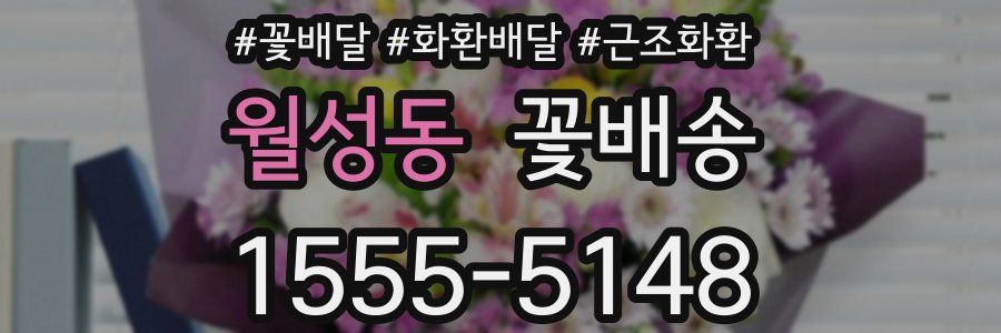 월성동 꽃배송