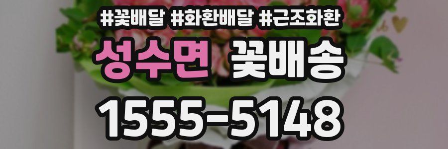 성수면 꽃배송