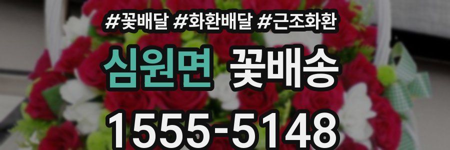 심원면 꽃배송