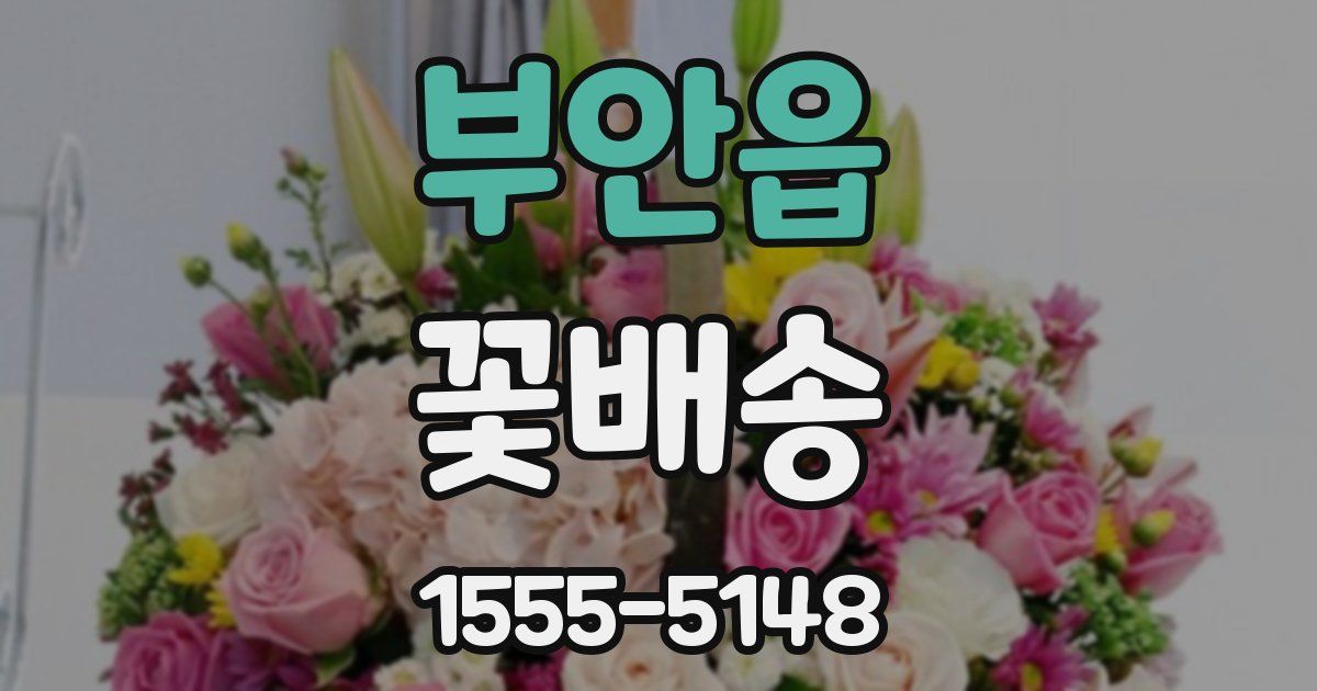 부안읍 꽃배송