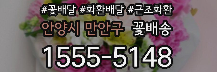 안양시 만안구 꽃배송