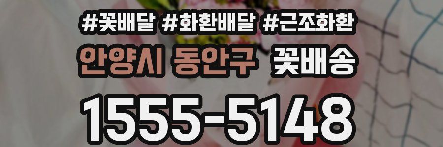 안양시 동안구 꽃배송
