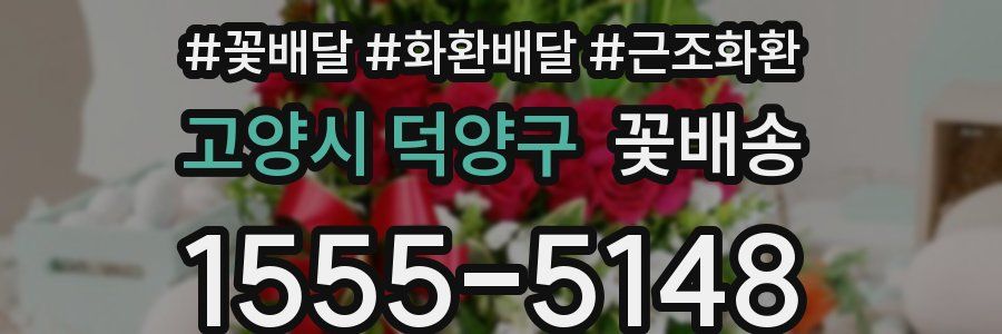 고양시 덕양구 꽃배송