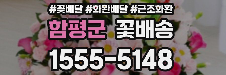 함평군 꽃배송