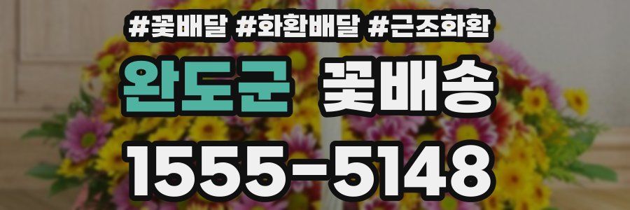 완도군 꽃배송