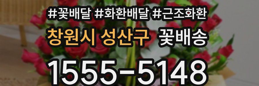 창원시 성산구 꽃배송