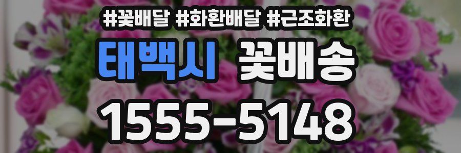 태백시 꽃배송