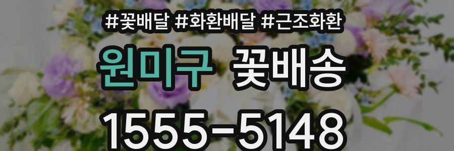 원미구 꽃배송