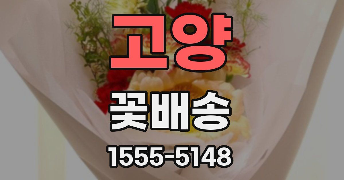 고양 꽃배송