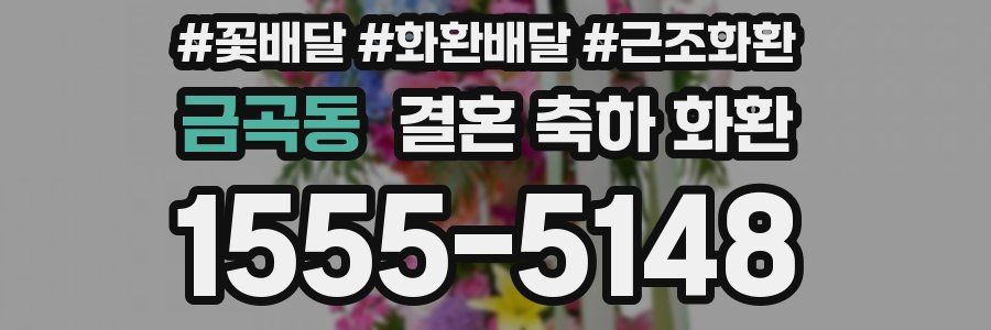 금곡동 결혼 축하 화환