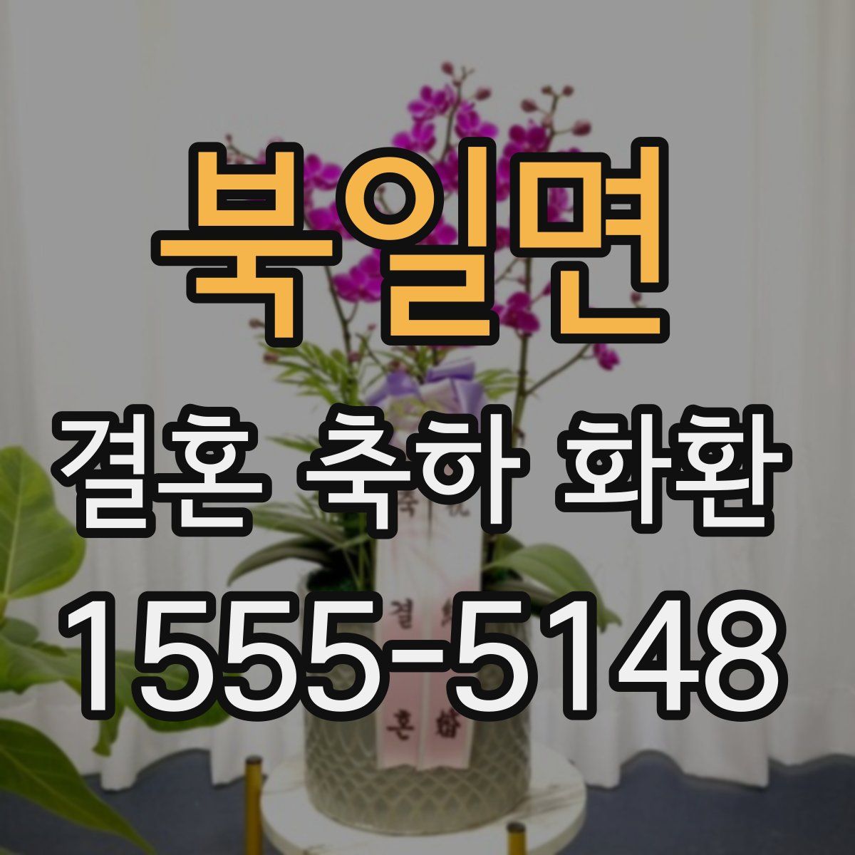 북일면 결혼 축하 화환