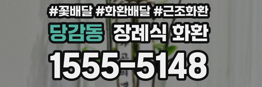 당감동 장례식 화환