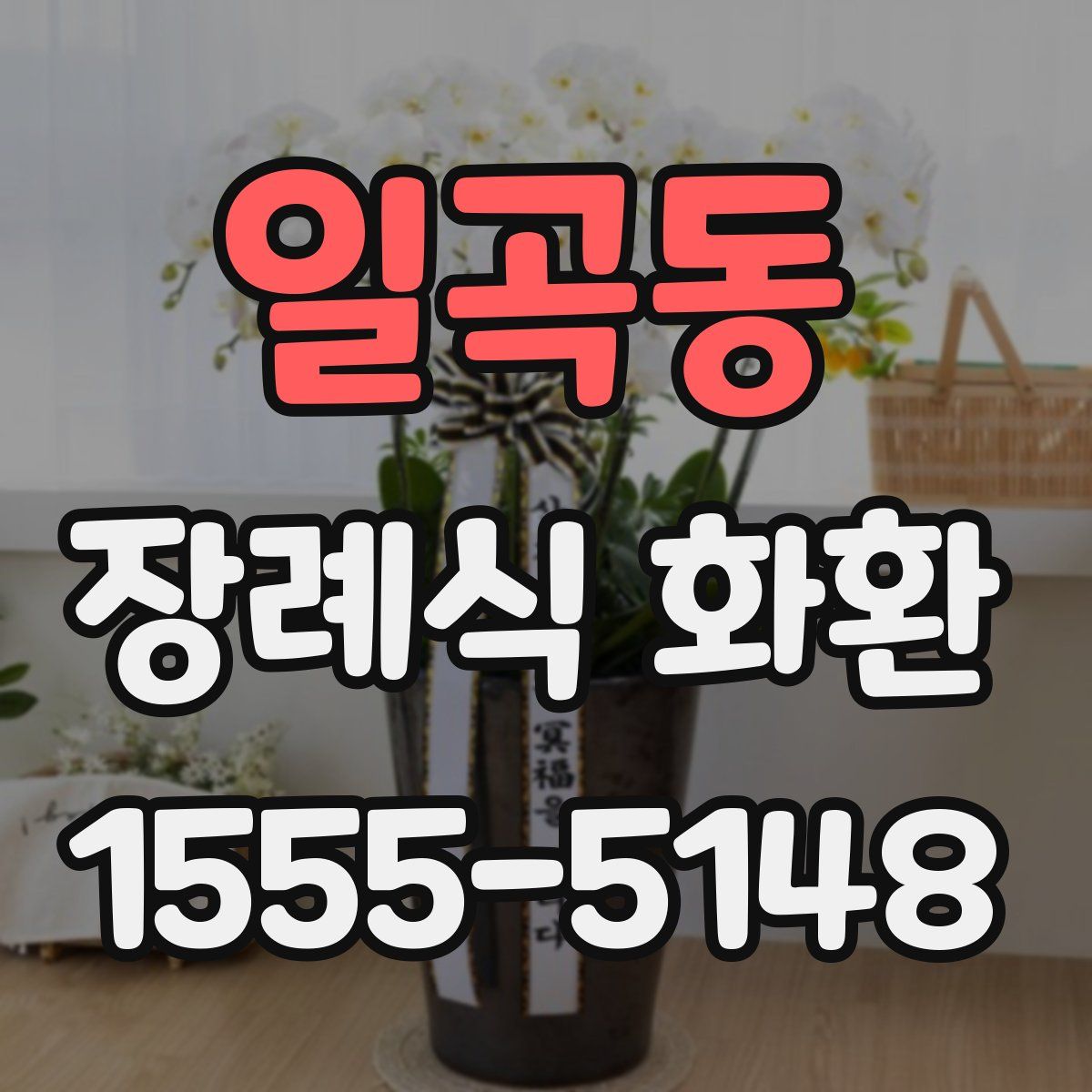 일곡동 장례식 화환
