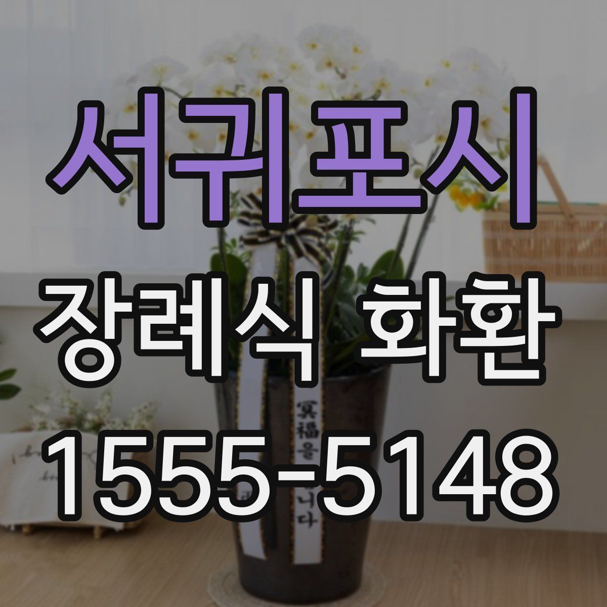 서귀포시 장례식 화환