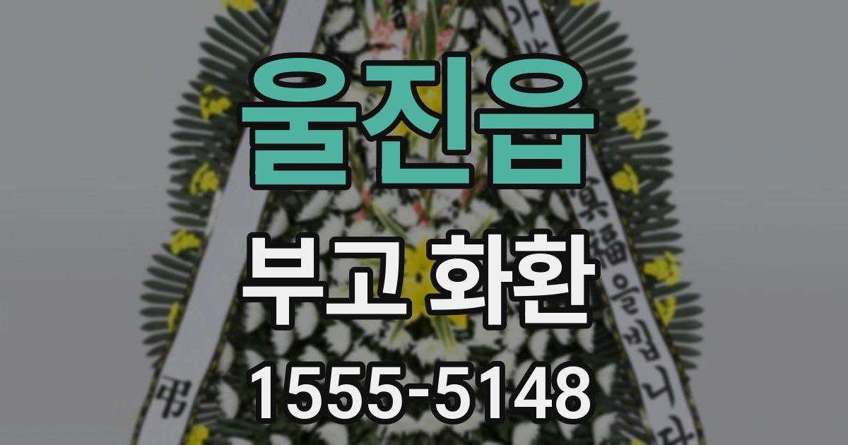 울진읍 부고 화환