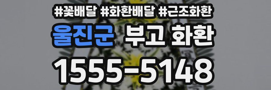 울진군 부고 화환