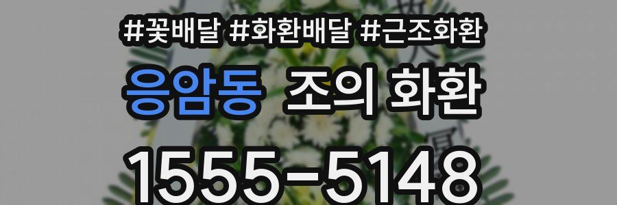 응암동 조의 화환