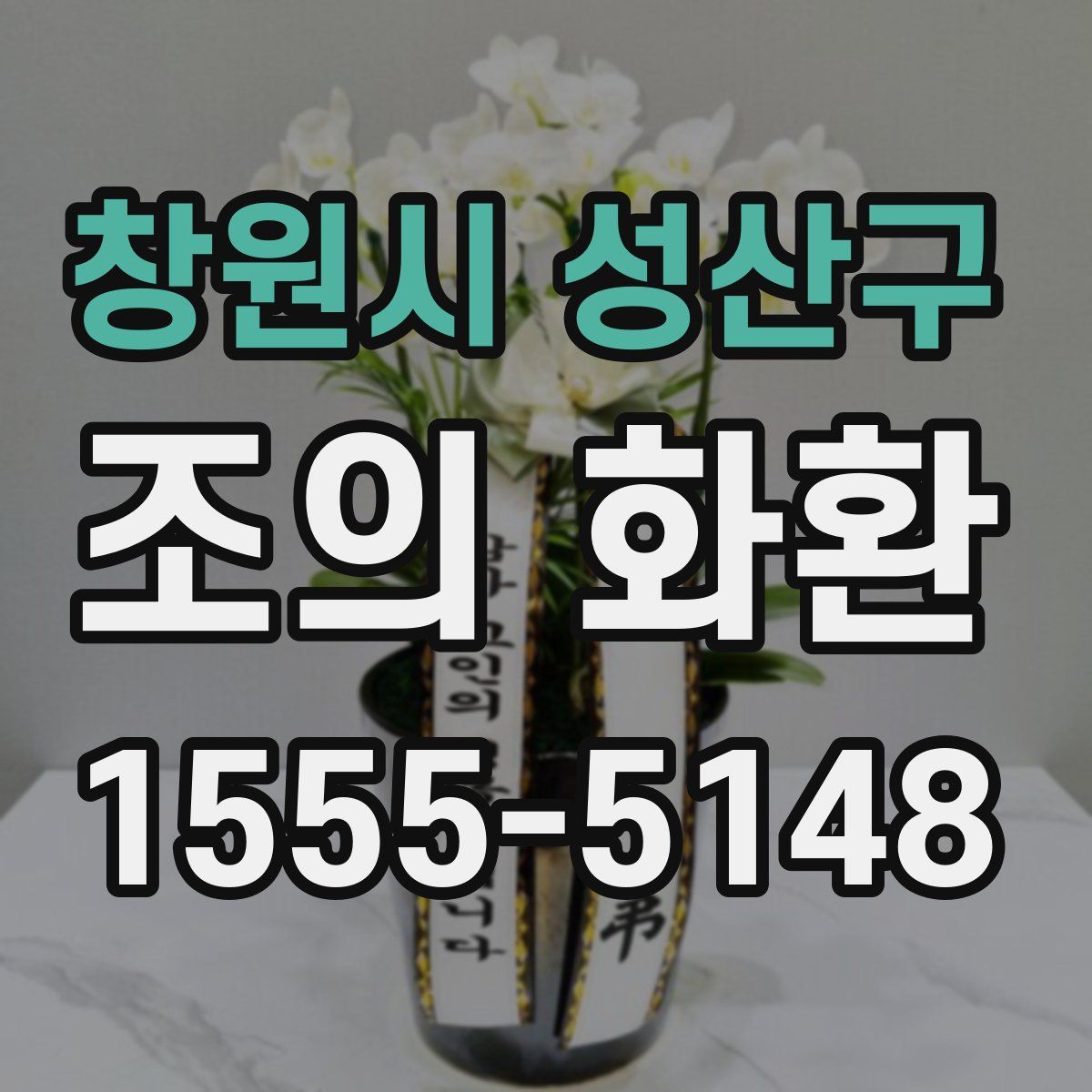 창원시 성산구 조의 화환