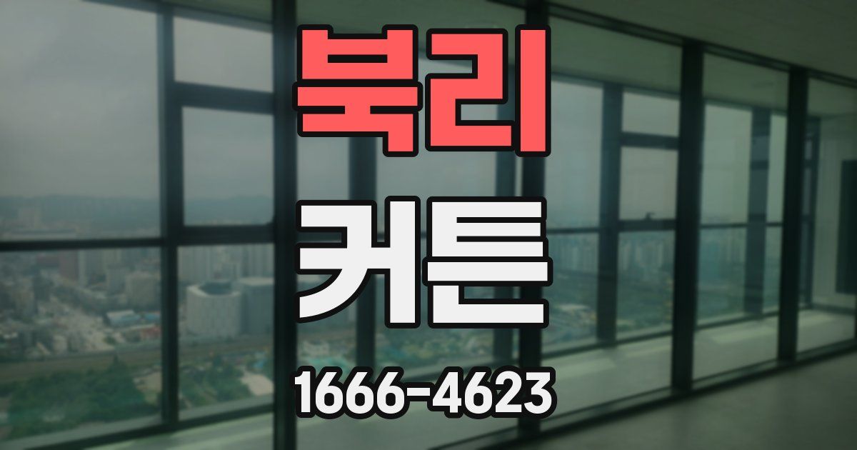 북리 커튼