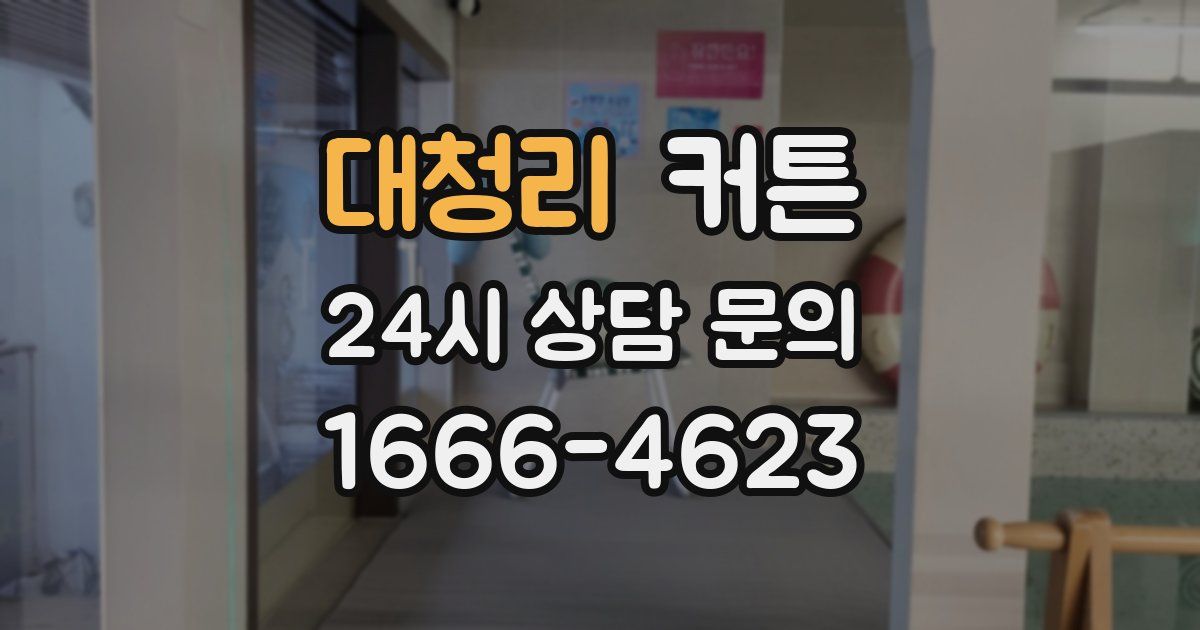 대청리 커튼