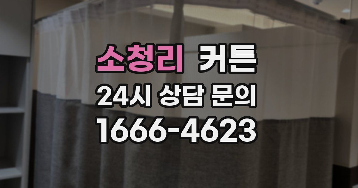소청리 커튼