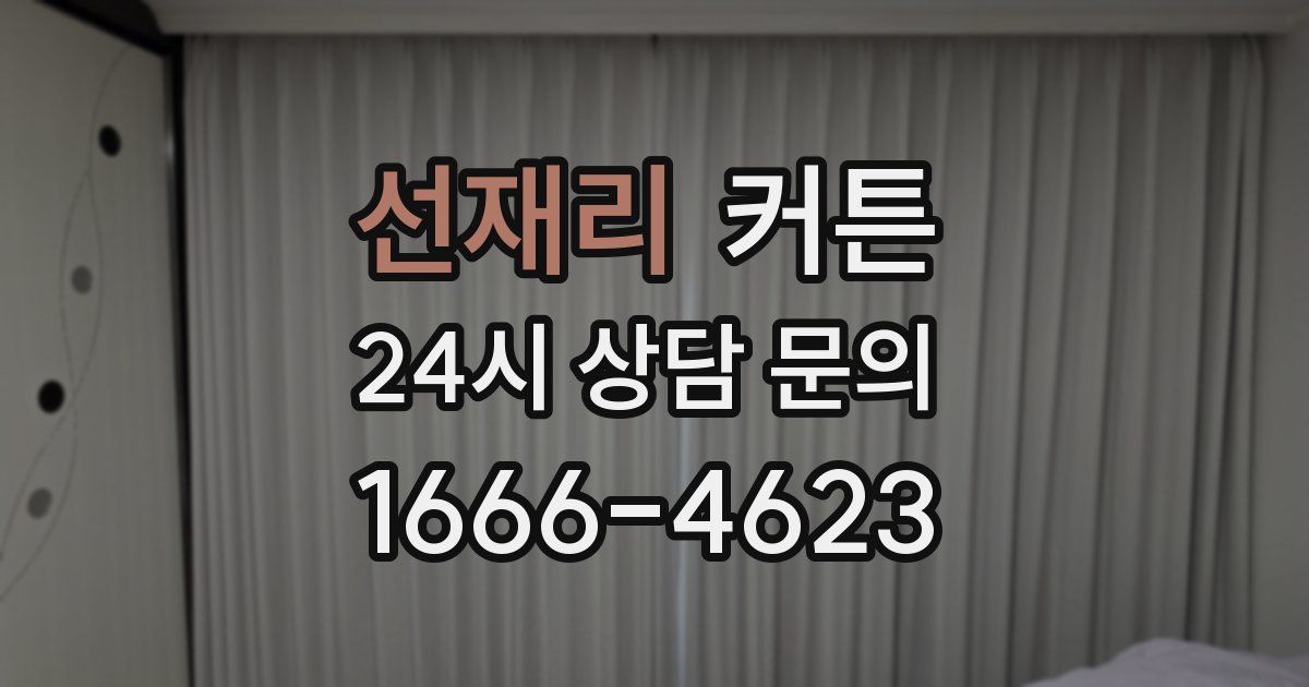 선재리 커튼
