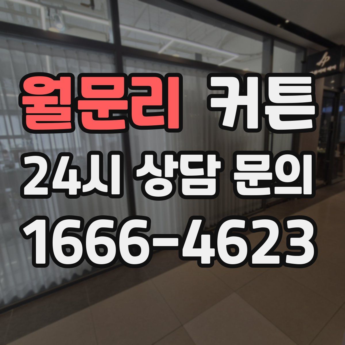 월문리 커튼
