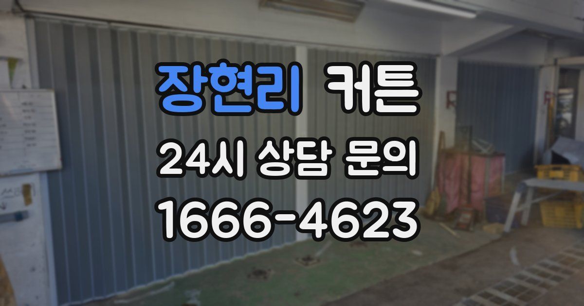 장현리 커튼