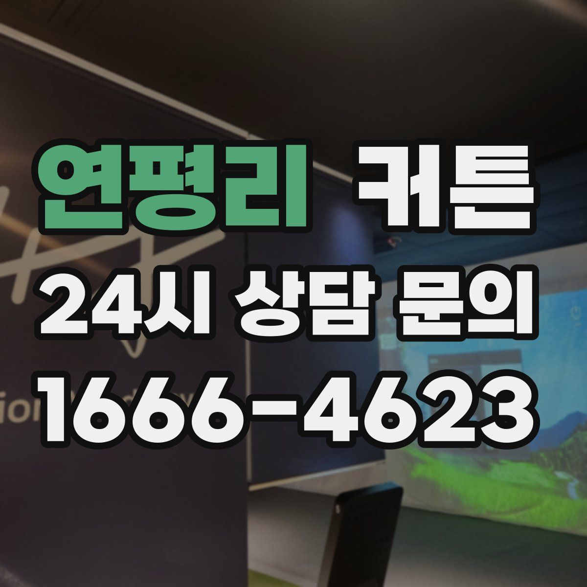 연평리 커튼