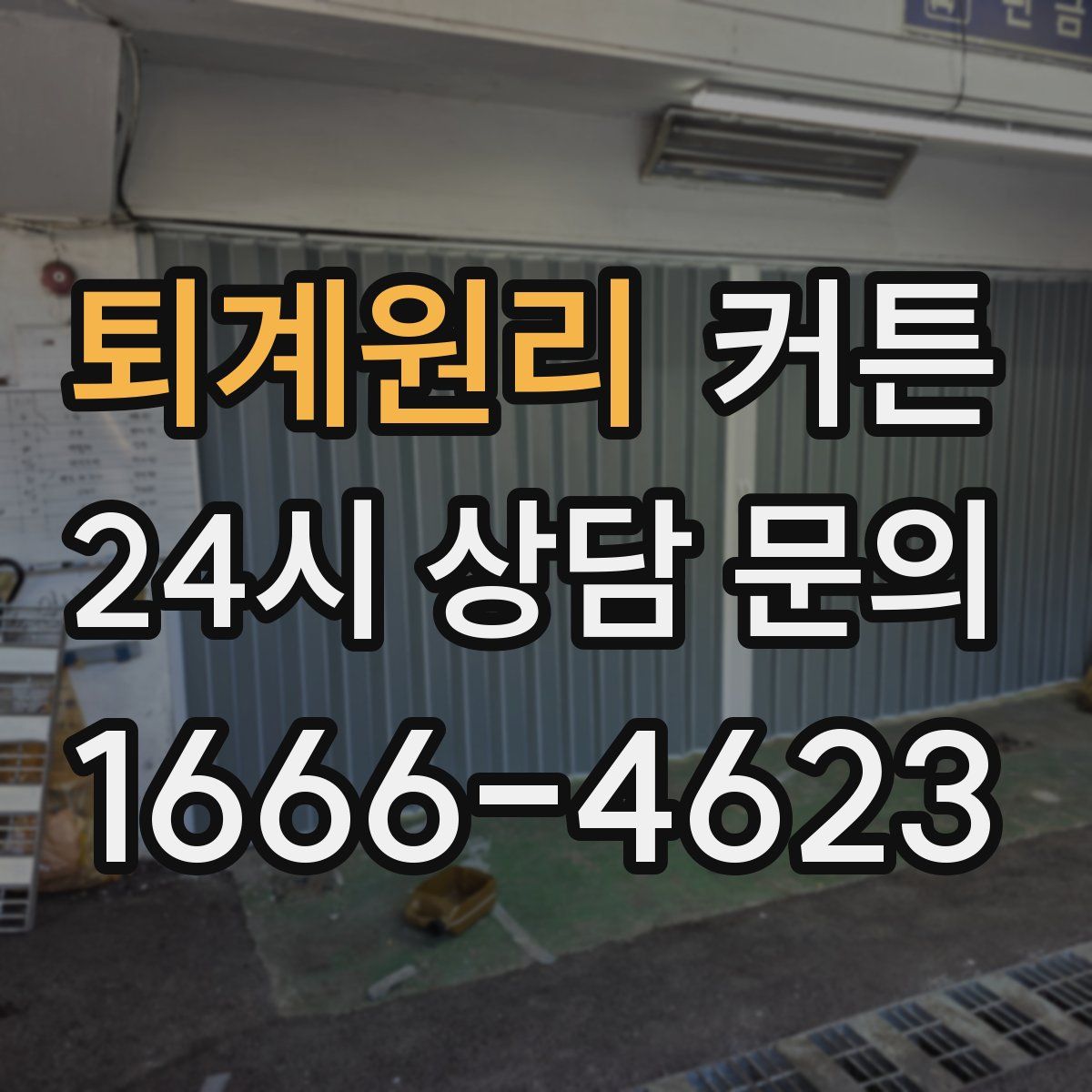 퇴계원리 커튼