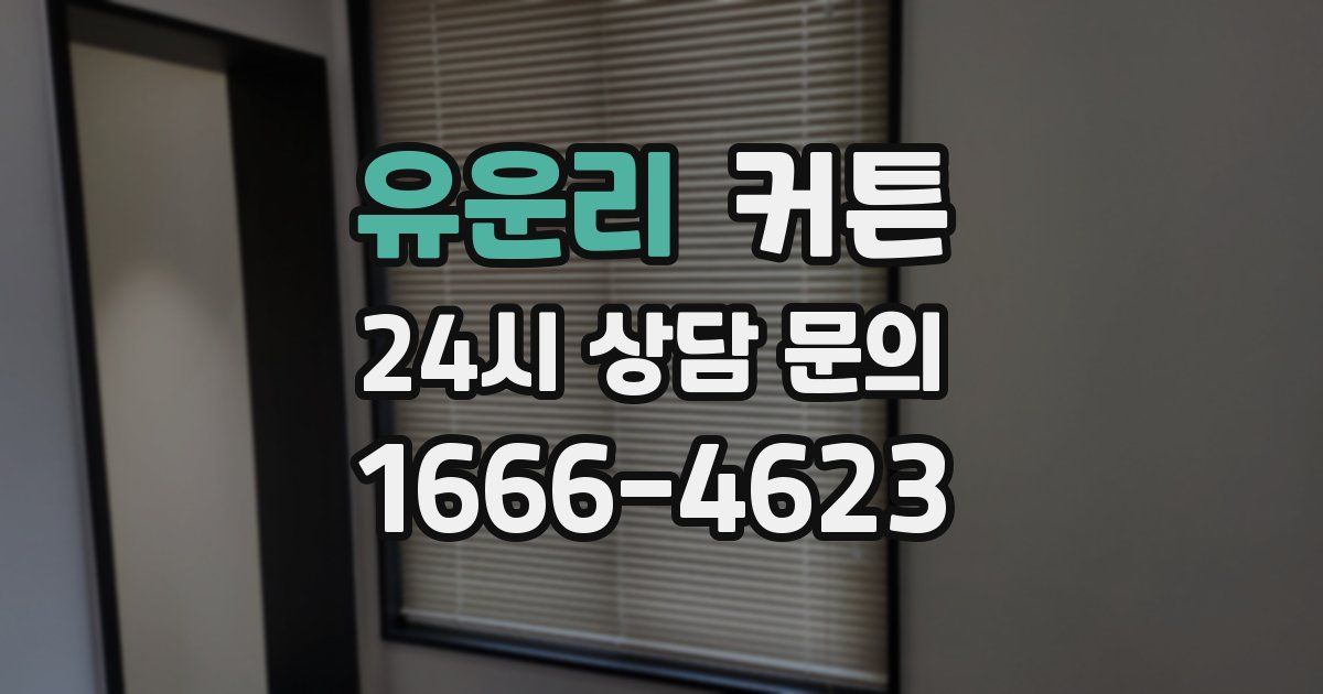 유운리 커튼
