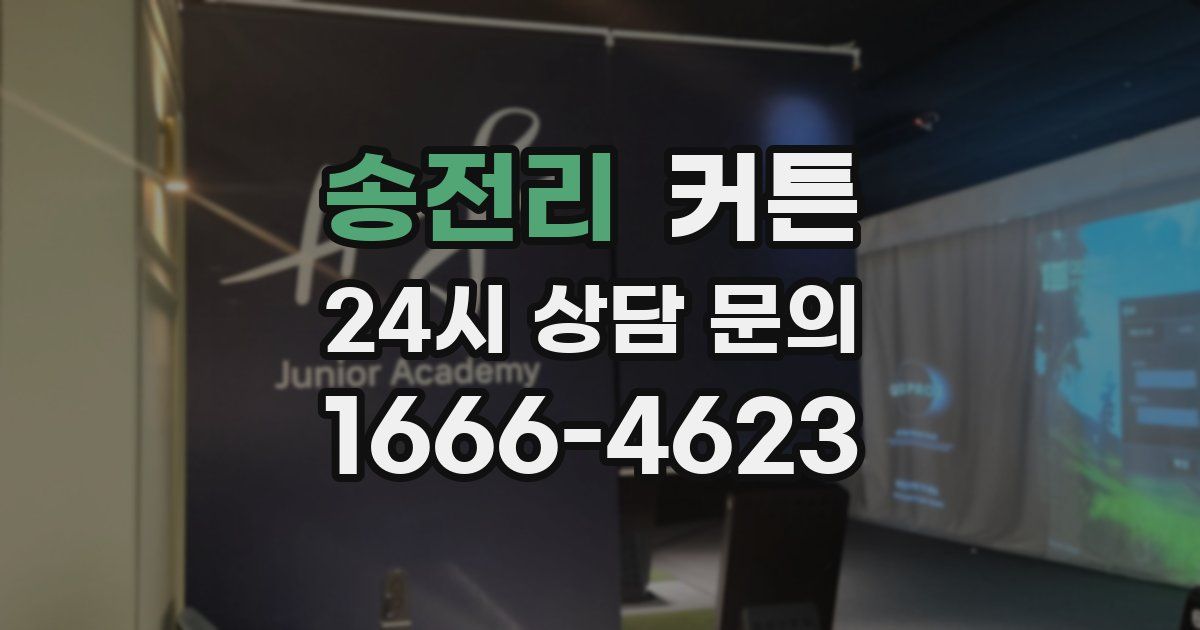 송전리 커튼