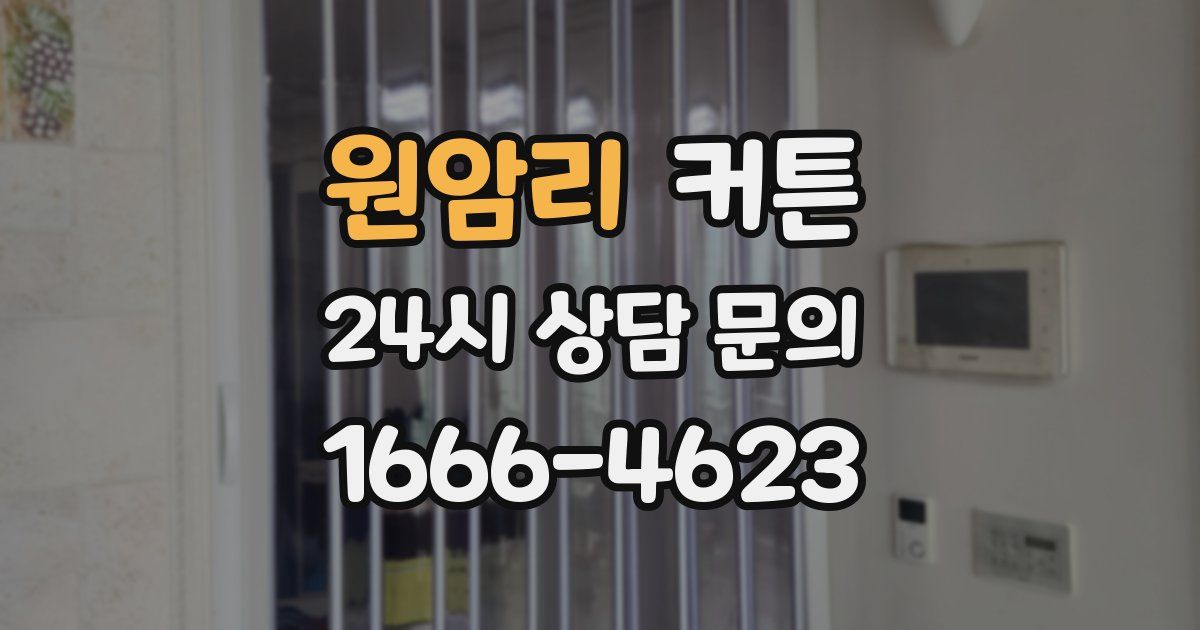 원암리 커튼